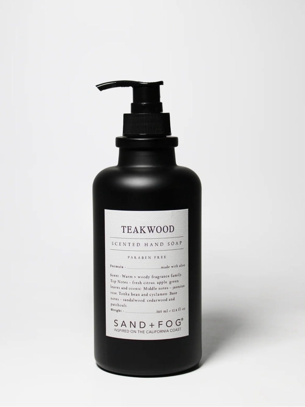 Sand + Fog Teakwood 12.8 oz Liquid Hand Soap